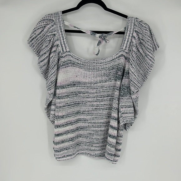 Ted Baker Purple and Blue Knit Sweater size 6-8 - Picture 5 of 9